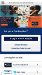 Mobile Screenshot of americanexpress.com
