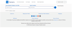 Desktop Screenshot of jobs.americanexpress.com